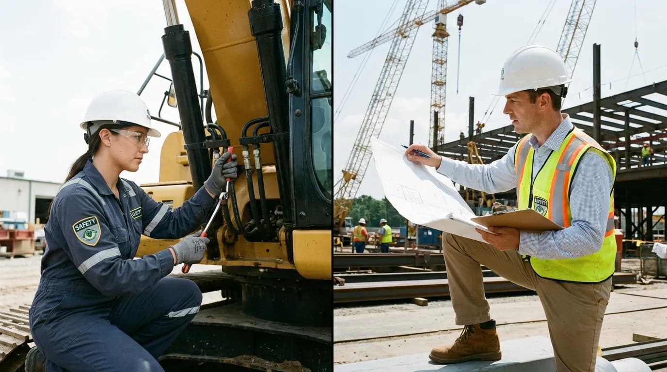 Técnico vs engenheiro de segurança: diferenças de atribuição