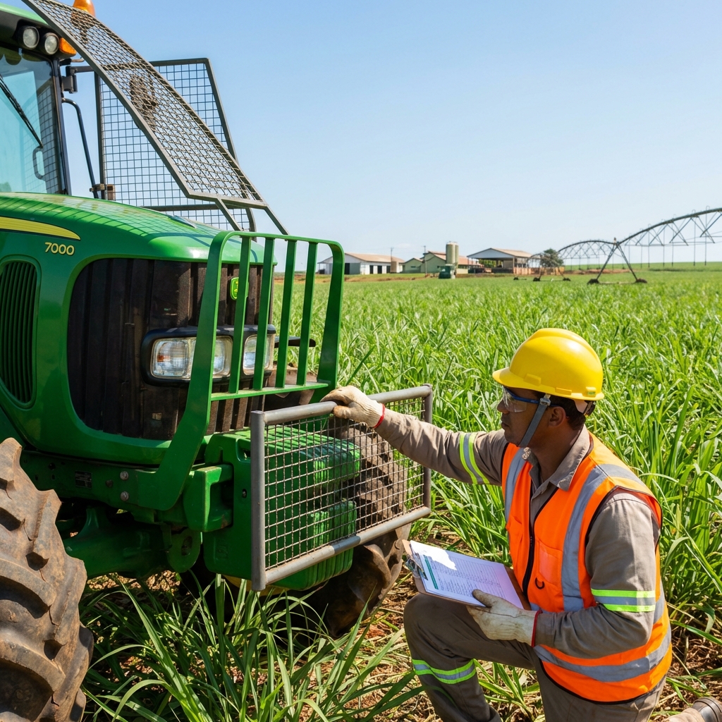 NR 31.12 - Segurança no Trabalho em Máquinas e Implementos Agrícolas